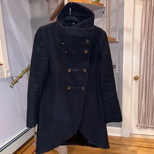 Mackage Diana Military Wool Coat size M